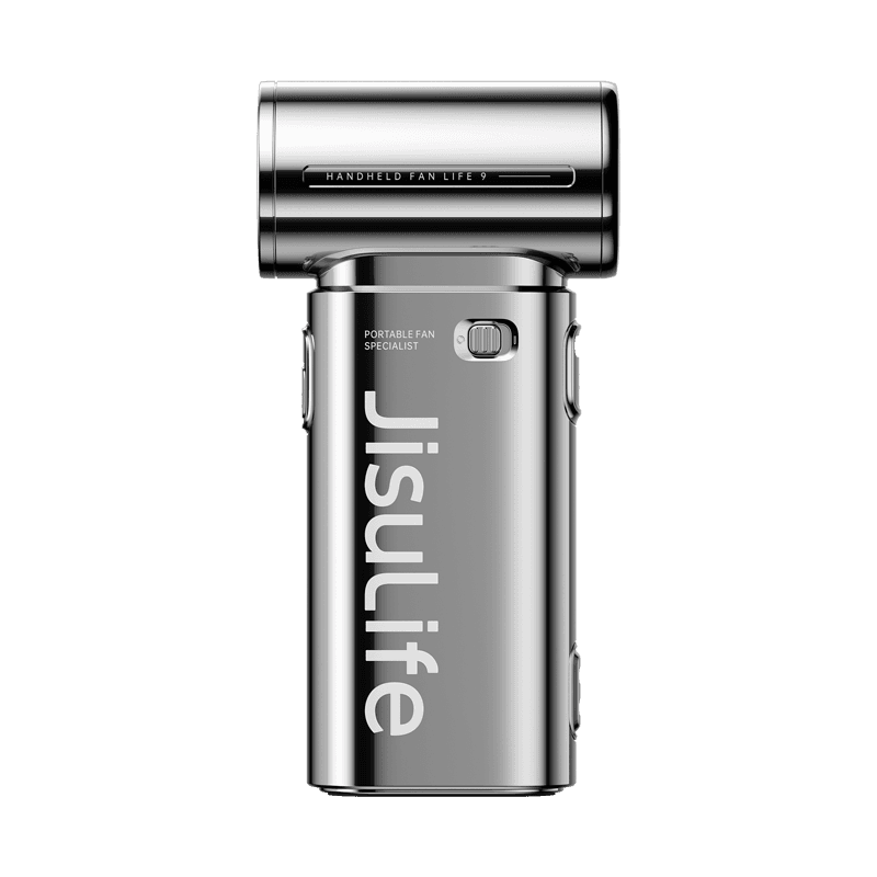 JisuLife Life9 Rechargeable Handheld Fan – 5000mAh Chrome Special Edition, view 2
