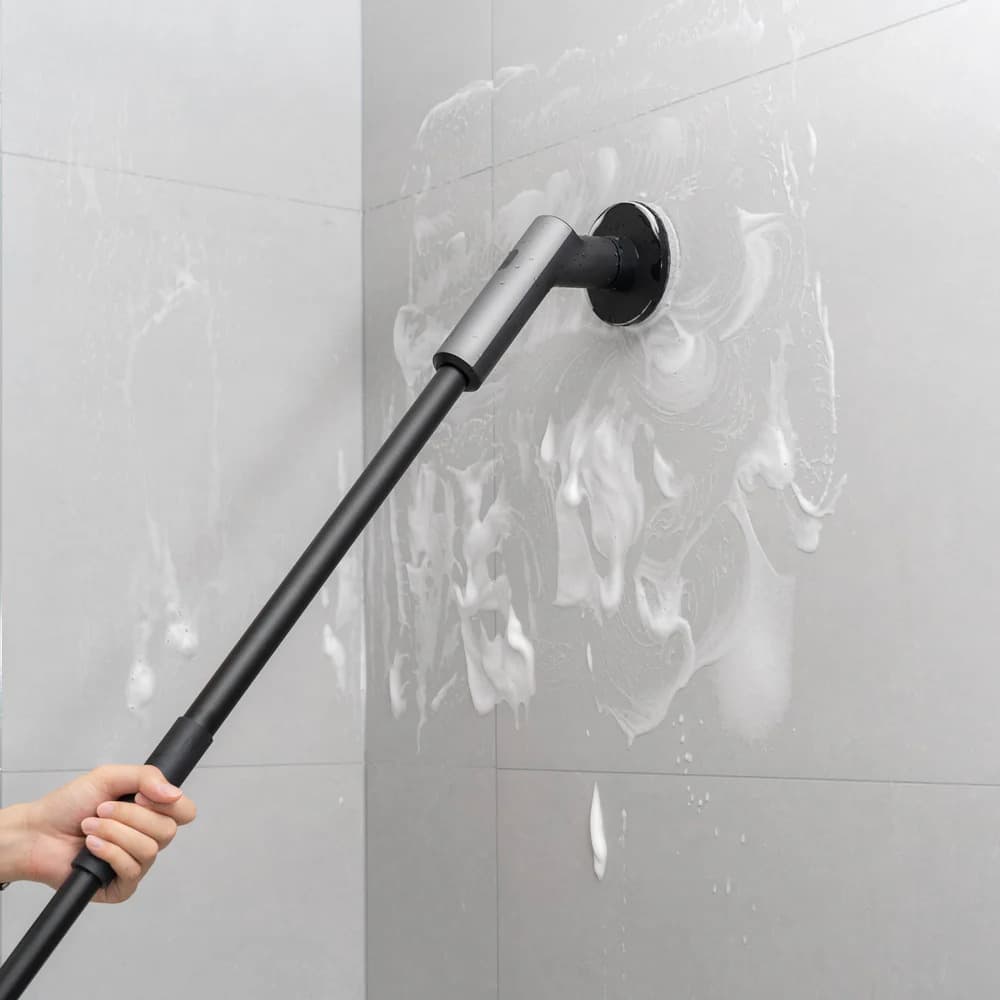HOTO Cordless Electric Spin Scrubber – 6 Brush Heads, IPX7 Waterproof, view 3