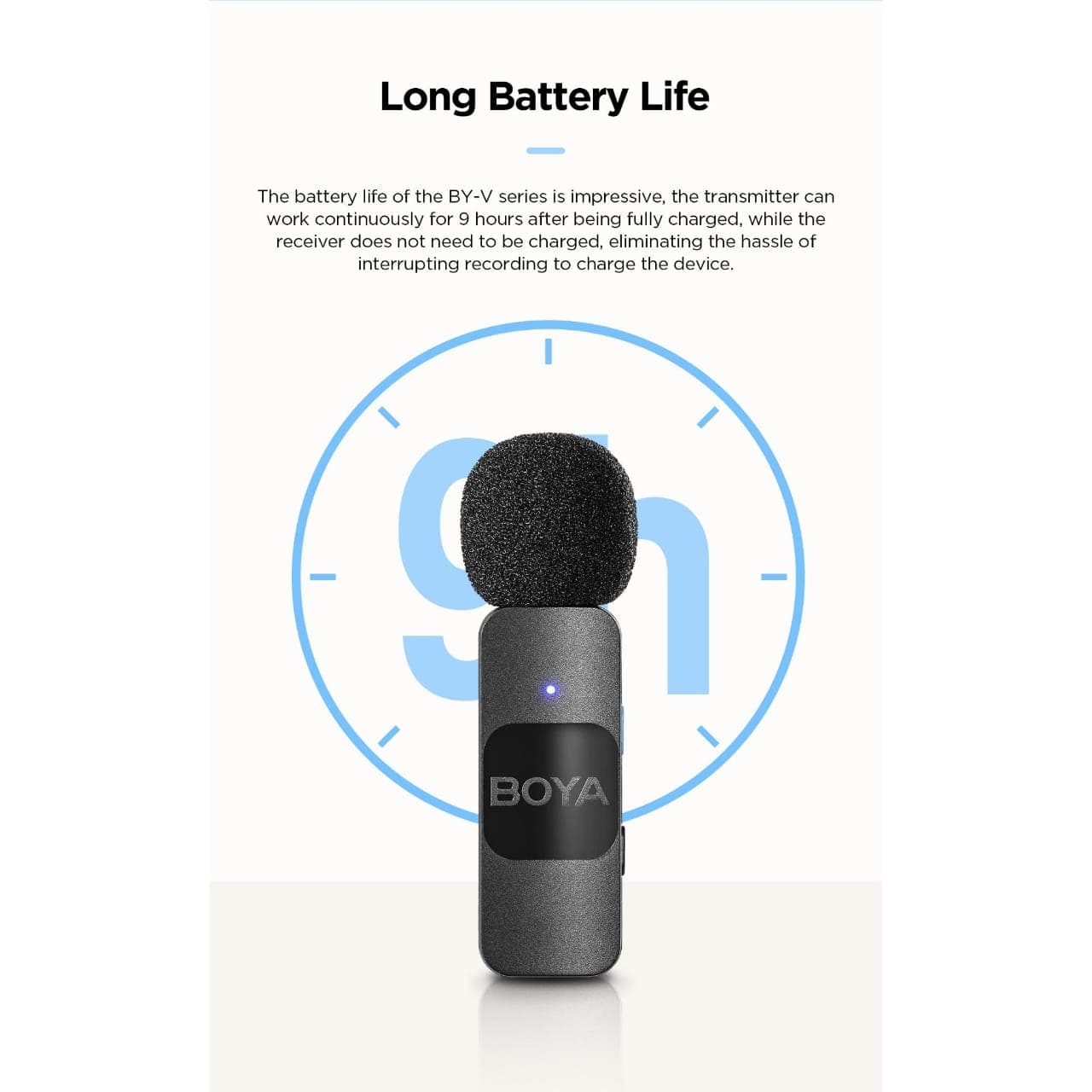 BOYA BY-V20 Dual USB-C Wireless Microphone System, view 5