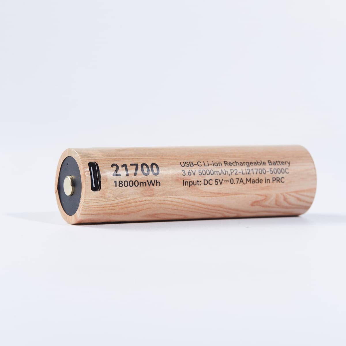 Batzone 21700 18000mWh USB-C Li-ion Rechargeable Batteries (2-Pack), view 4