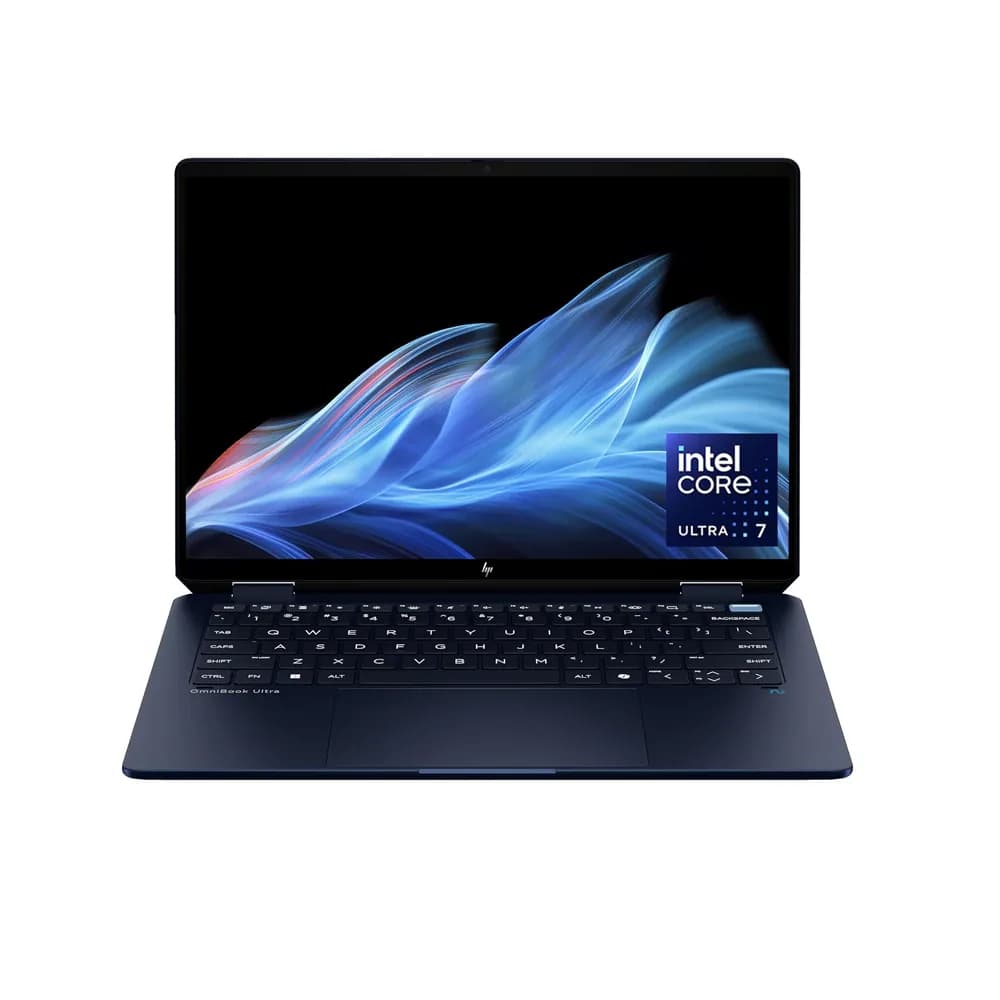 HP OmniBook X Flip 14-FM0023DX – Intel Core Ultra 7 256V, 16GB LPDDR5X, 1TB SSD, 14" 2K Touch Display, Windows 11 Home – Atmospheric Blue, view 2