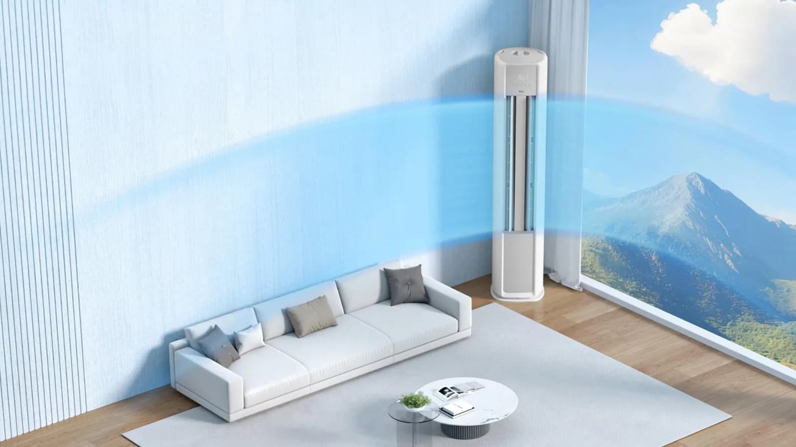 TCL TAC-24CFD/V7I 2.5 HP FLOOR STANDING AC INVERTER R32, view 2