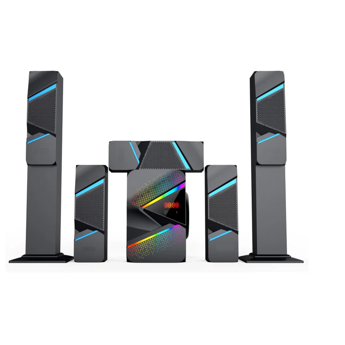 NASCO NAS-HT5.1-N6710 5.1-Channel HOME THEATRE SYSTEM