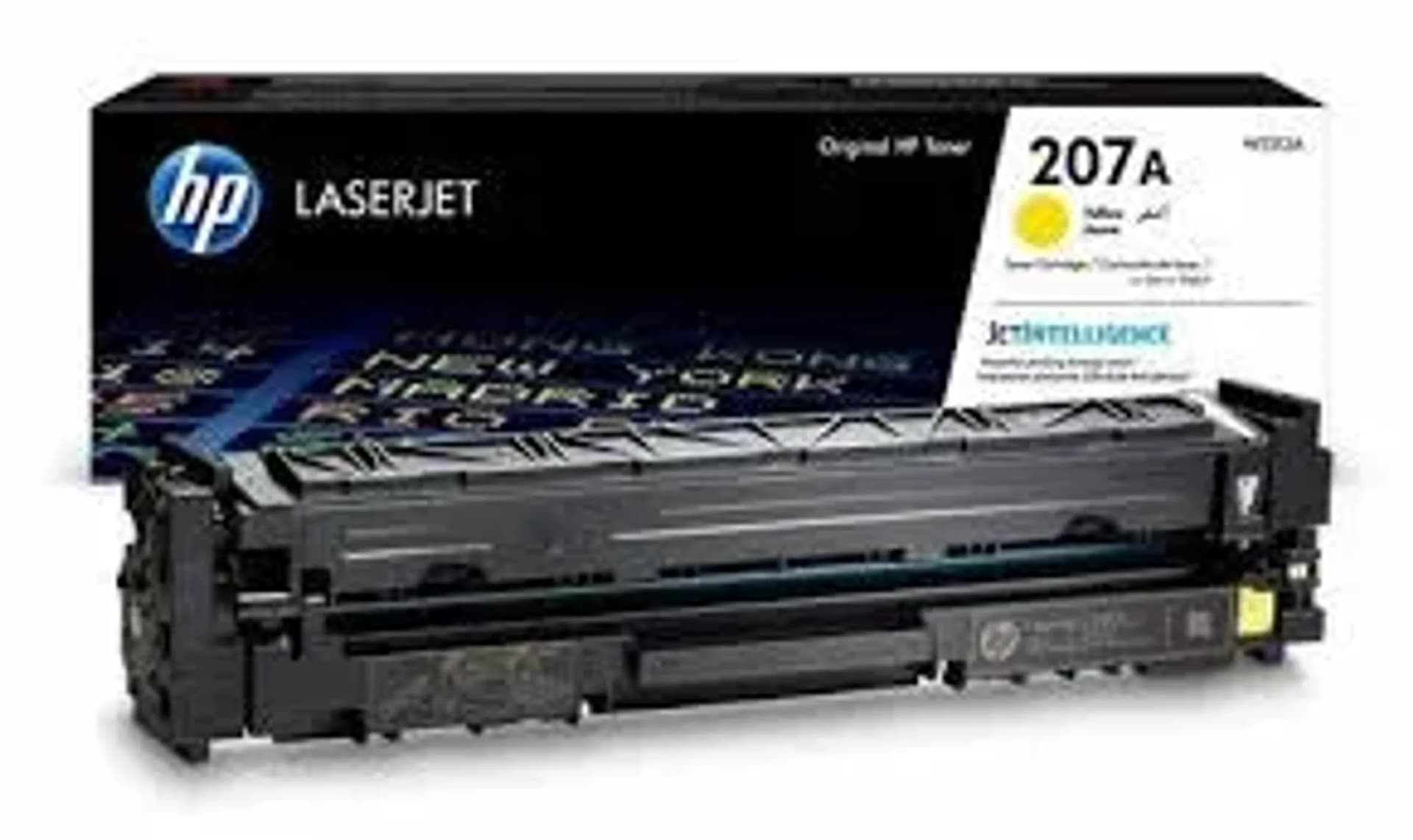 HP 207A Yellow Original LaserJet Toner Cartridge, view 2