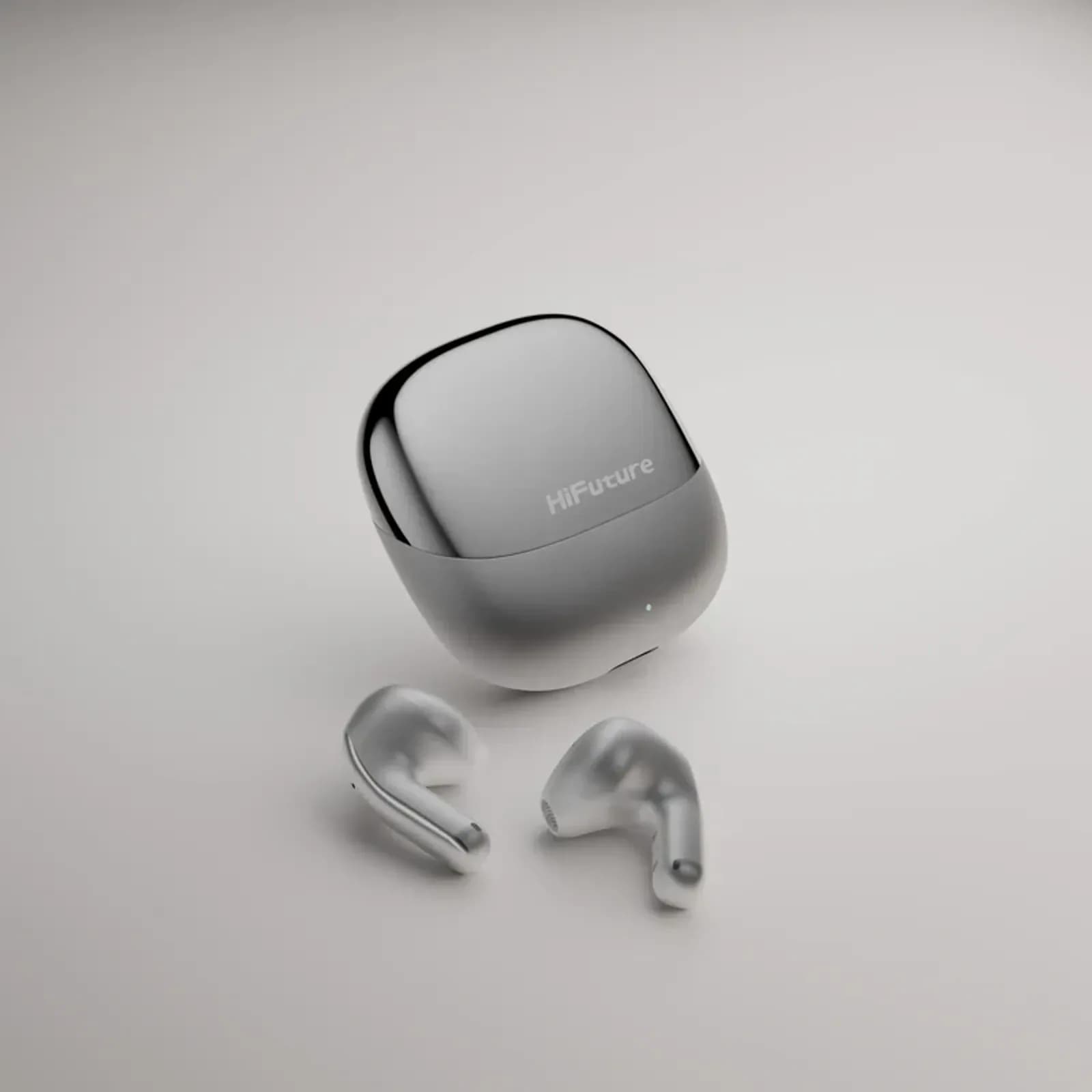 HiFuture Cromebuds 4 TWS Earbuds- Sliver