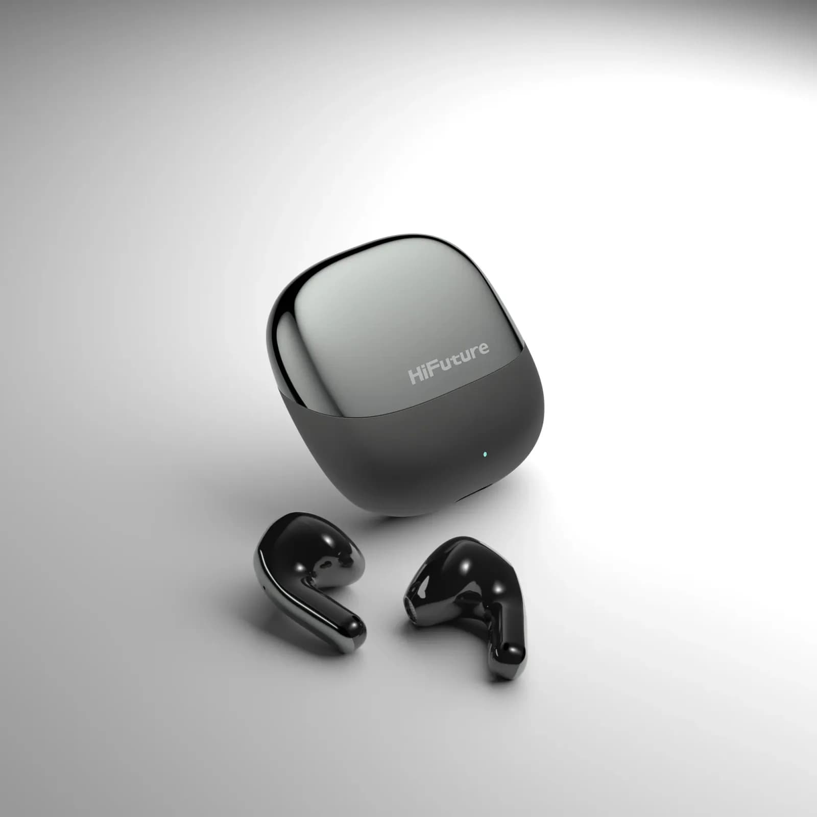 HiFuture Cromebuds 4 TWS Earbuds- Sliver, view 2