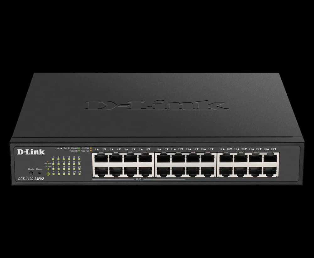 D LINK 12 PORT SWITCH DGS-1100-24PV2