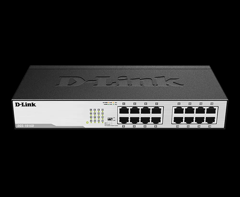 D-Link DGS-F1016P, view 2