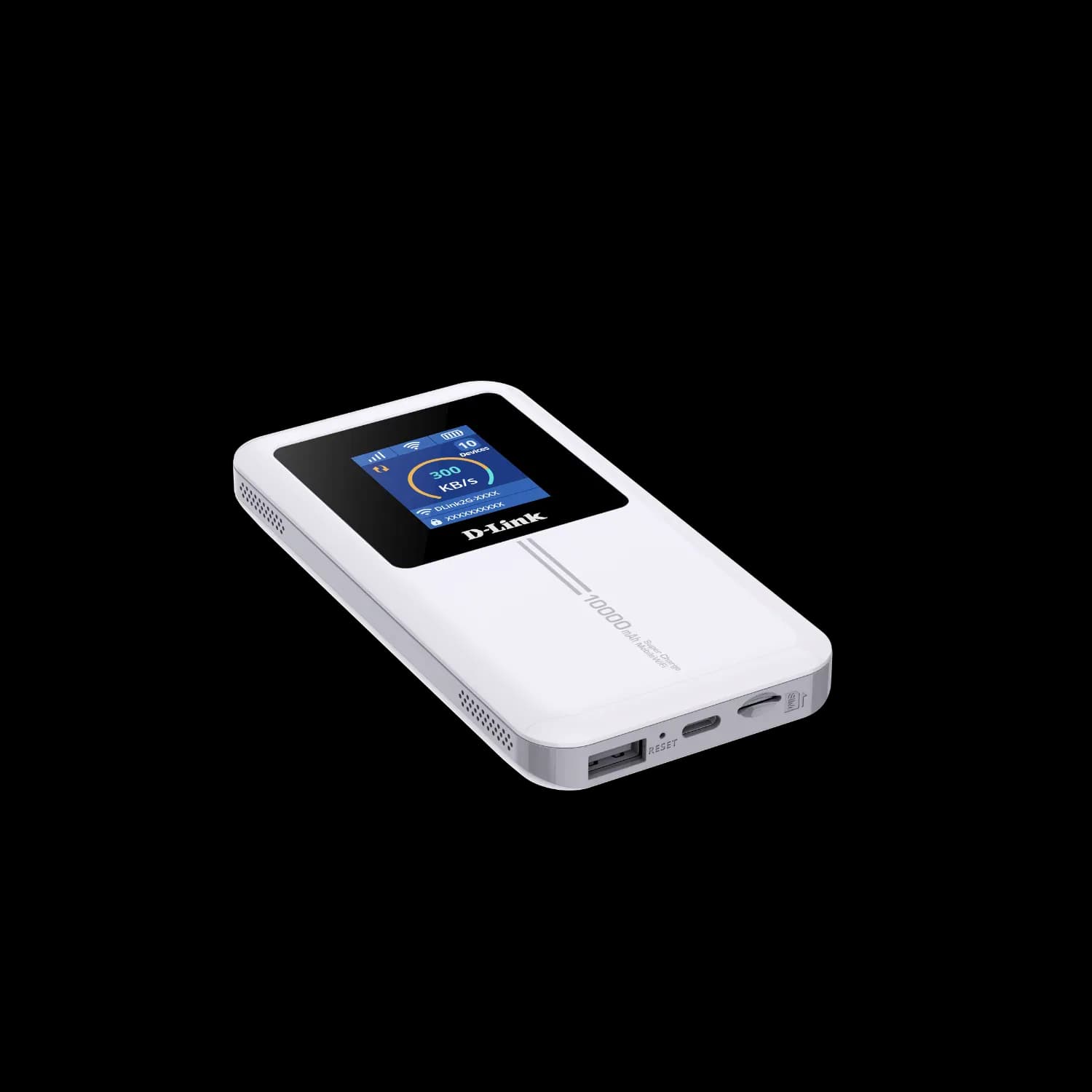 D-Link DWR-940M LTE 4G/HSPA 10000mAh Battery Router