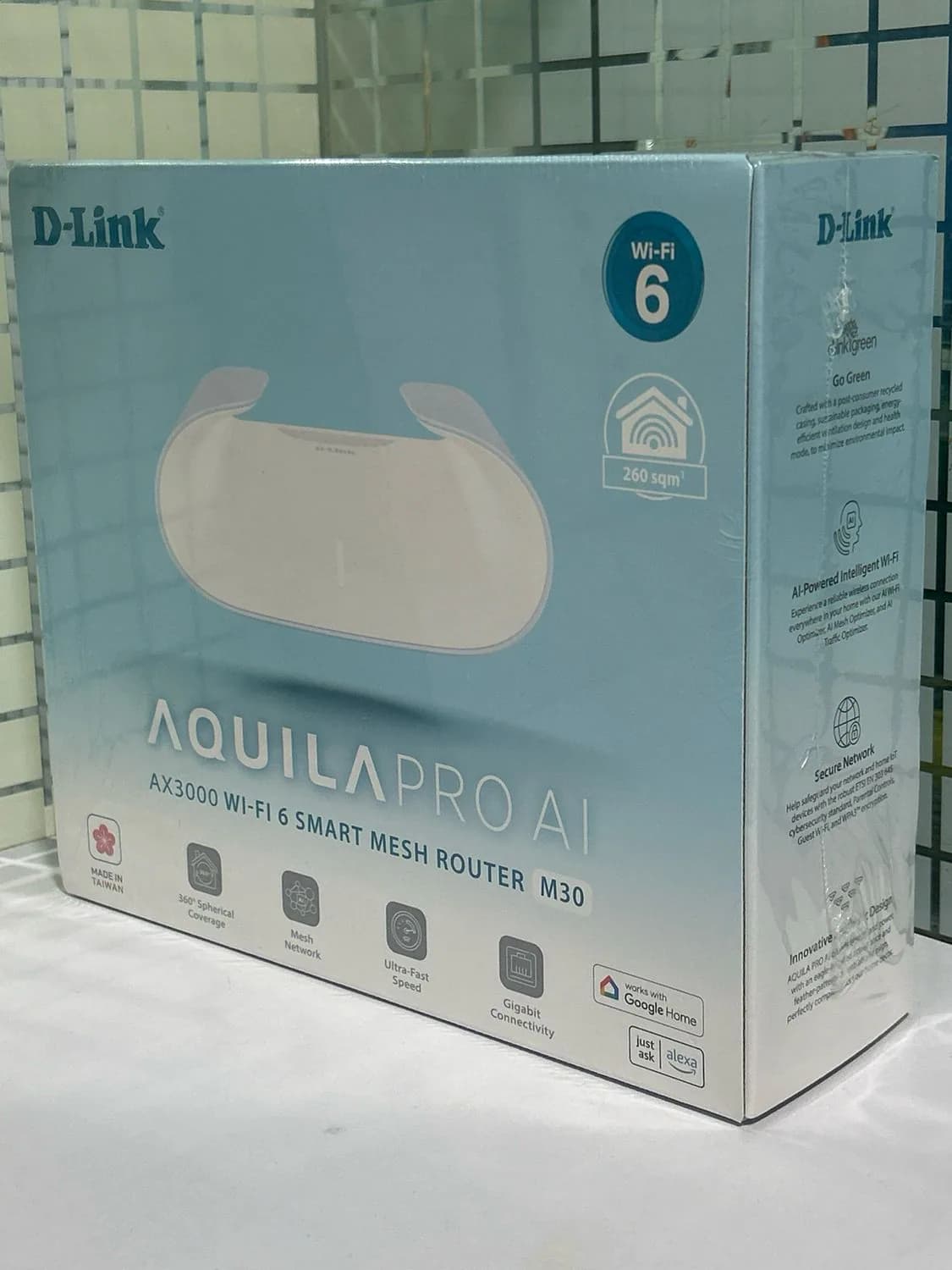 D-Link M30/MME AX3000 Wi-Fi 6 AI Router, view 2