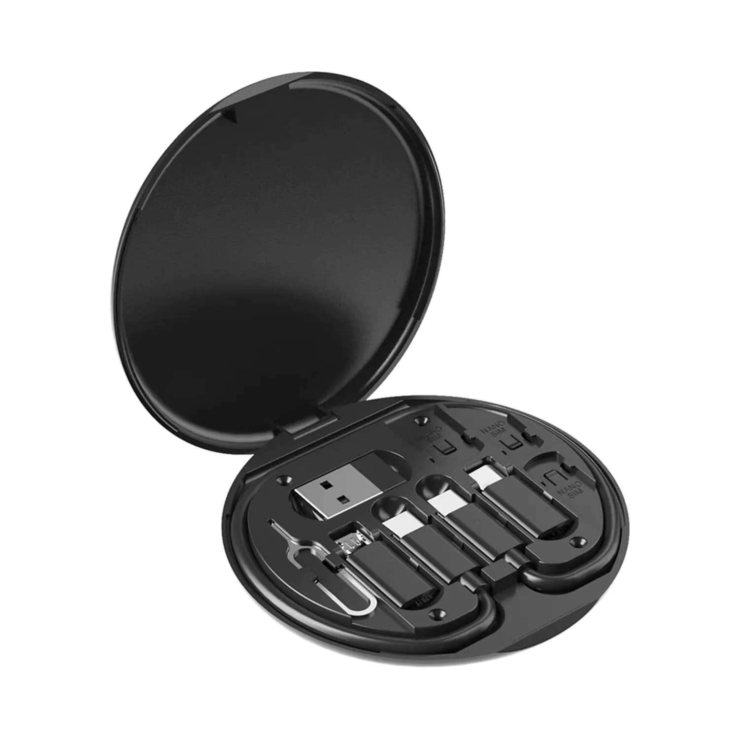 60W 5-IN-1 MULTI-FUNCTIONAL FAST CHARGING CABLE BOX