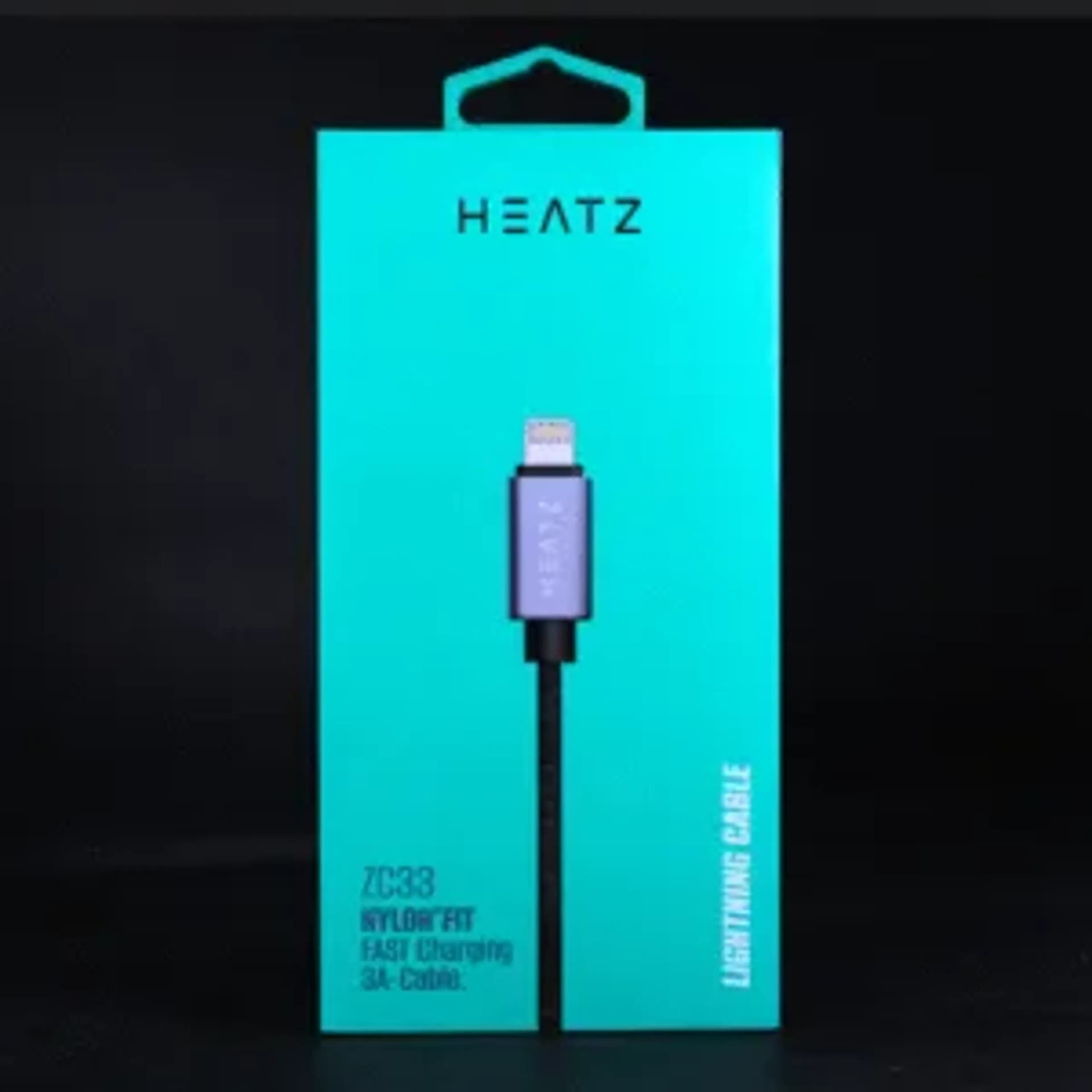 Heatz Nylon-Fit USB‑A to Lightning Cable Zc33