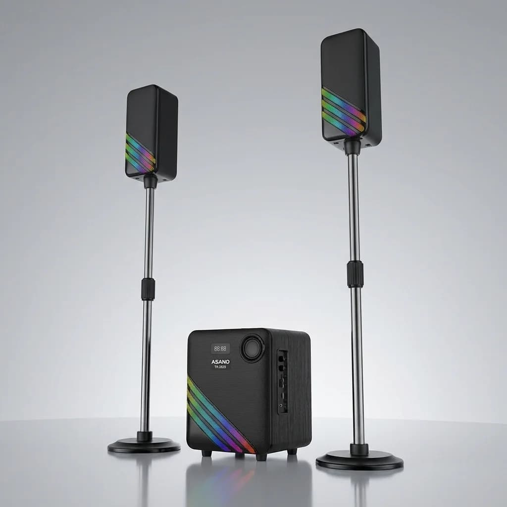 Asano Portable Wireless Speaker System TK-2028 2.1, view 2