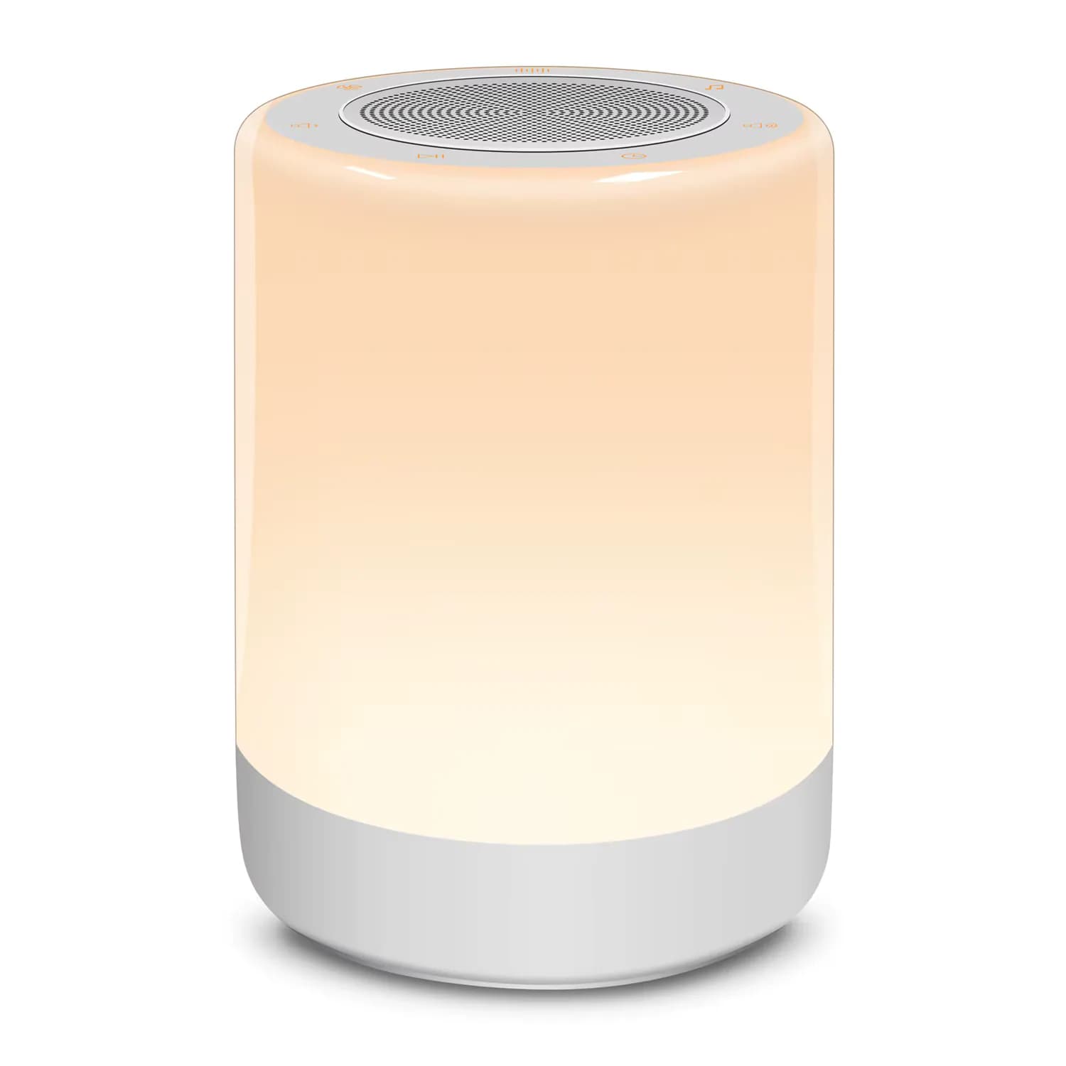 WHITE NOISE SOUND MACHINE, WIRELESS SPEAKER, DIMMABLE LIGHT