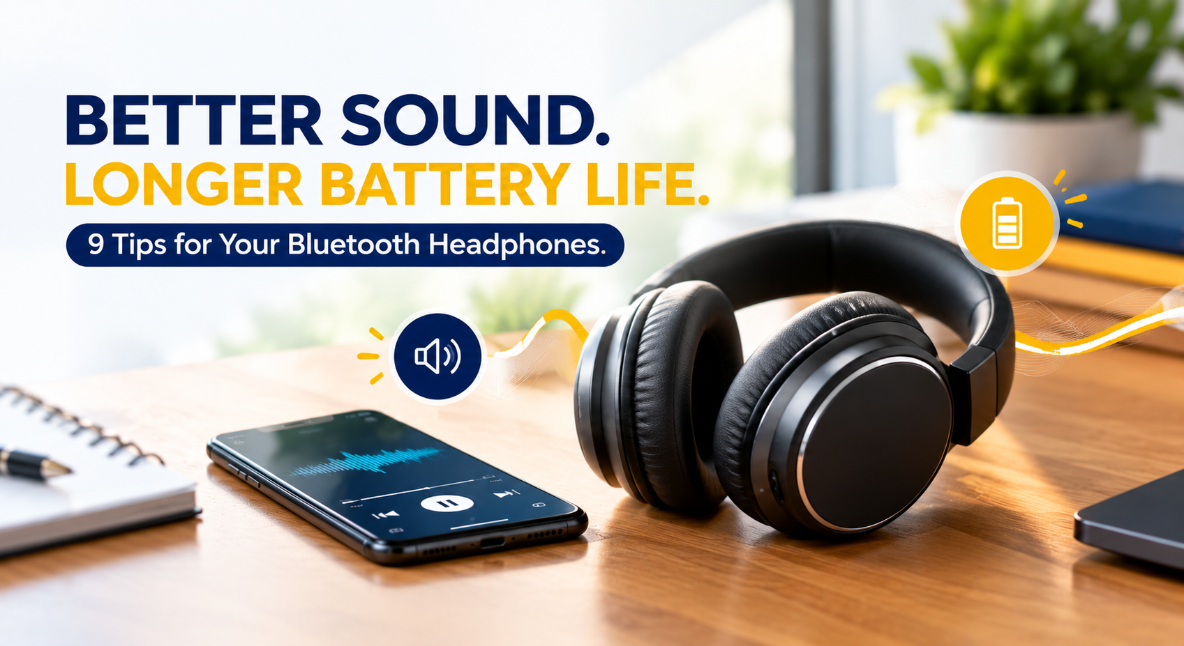 How to Improve Sound and Battery Life of Bluetooth Headphones