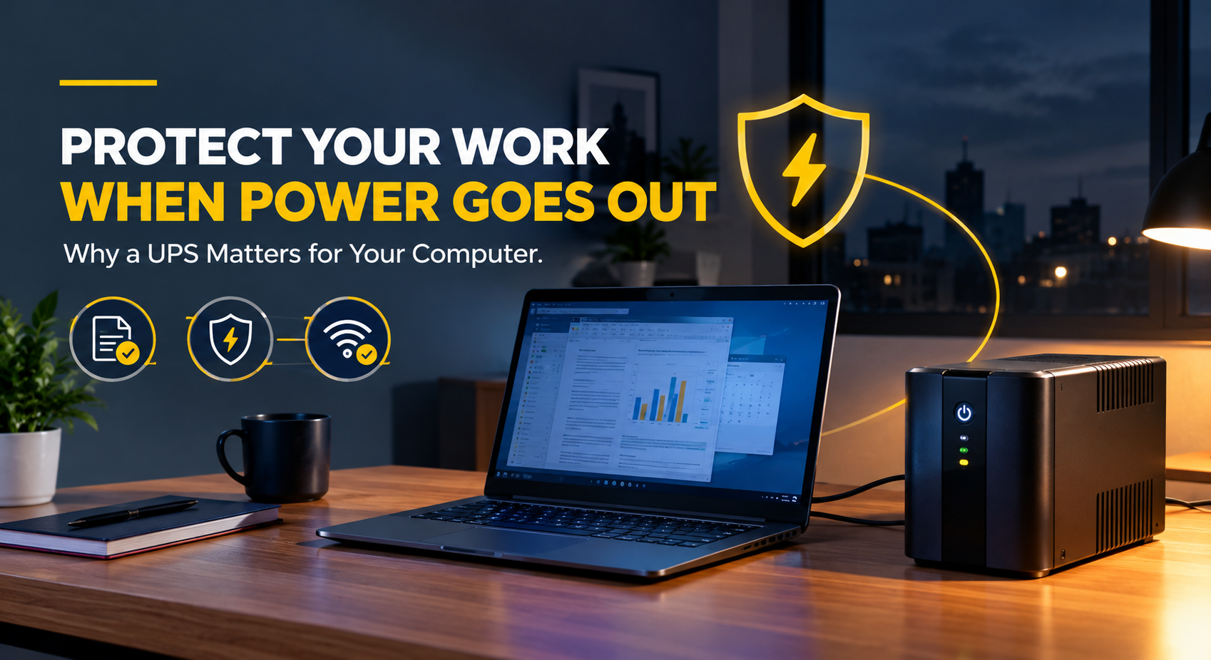 Why Your Computer Needs UPS Protection During Power Interruptions