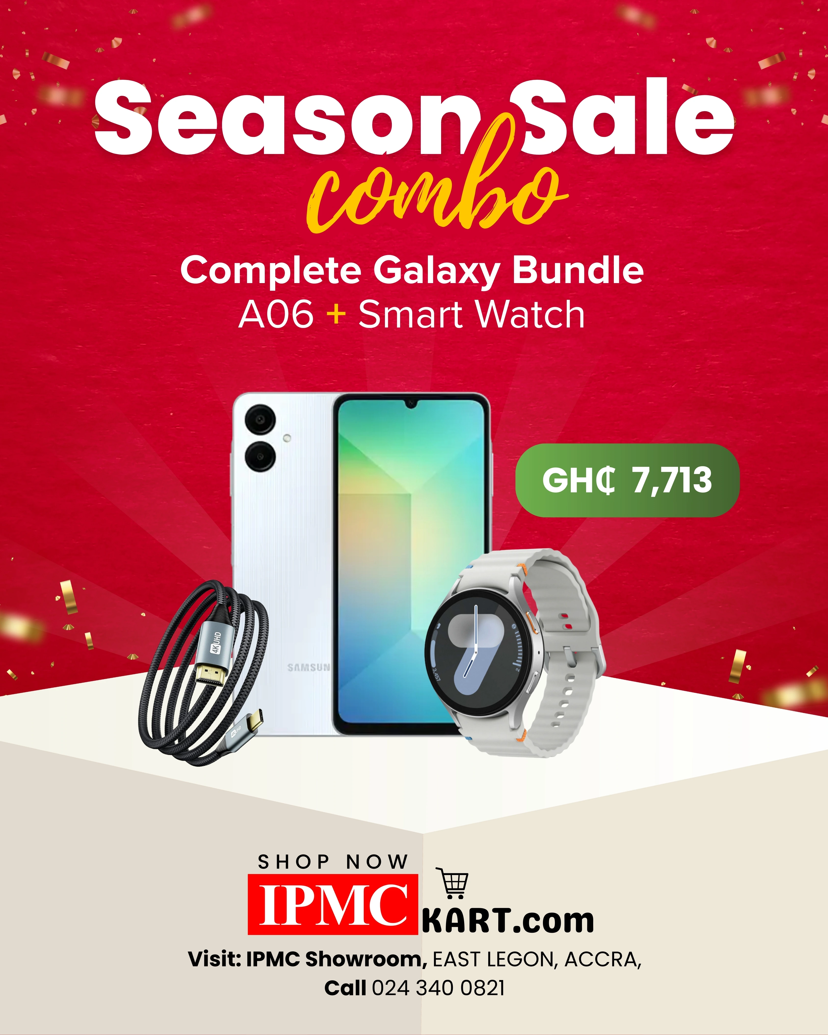 Complete Galaxy Bundle (A06 + Galaxy Watch)