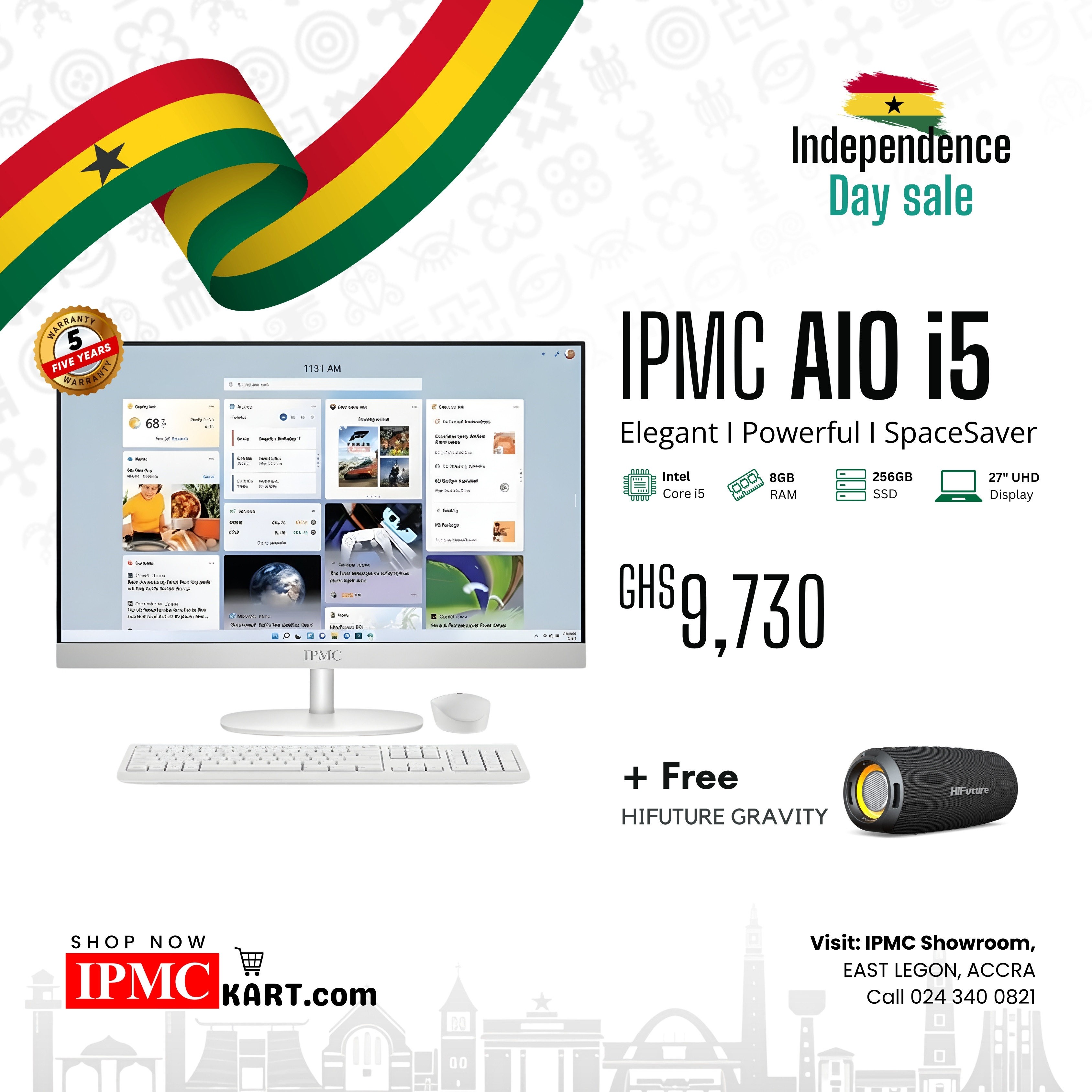 IPMC AIO i5 Desktop + HiFuture Gravity
