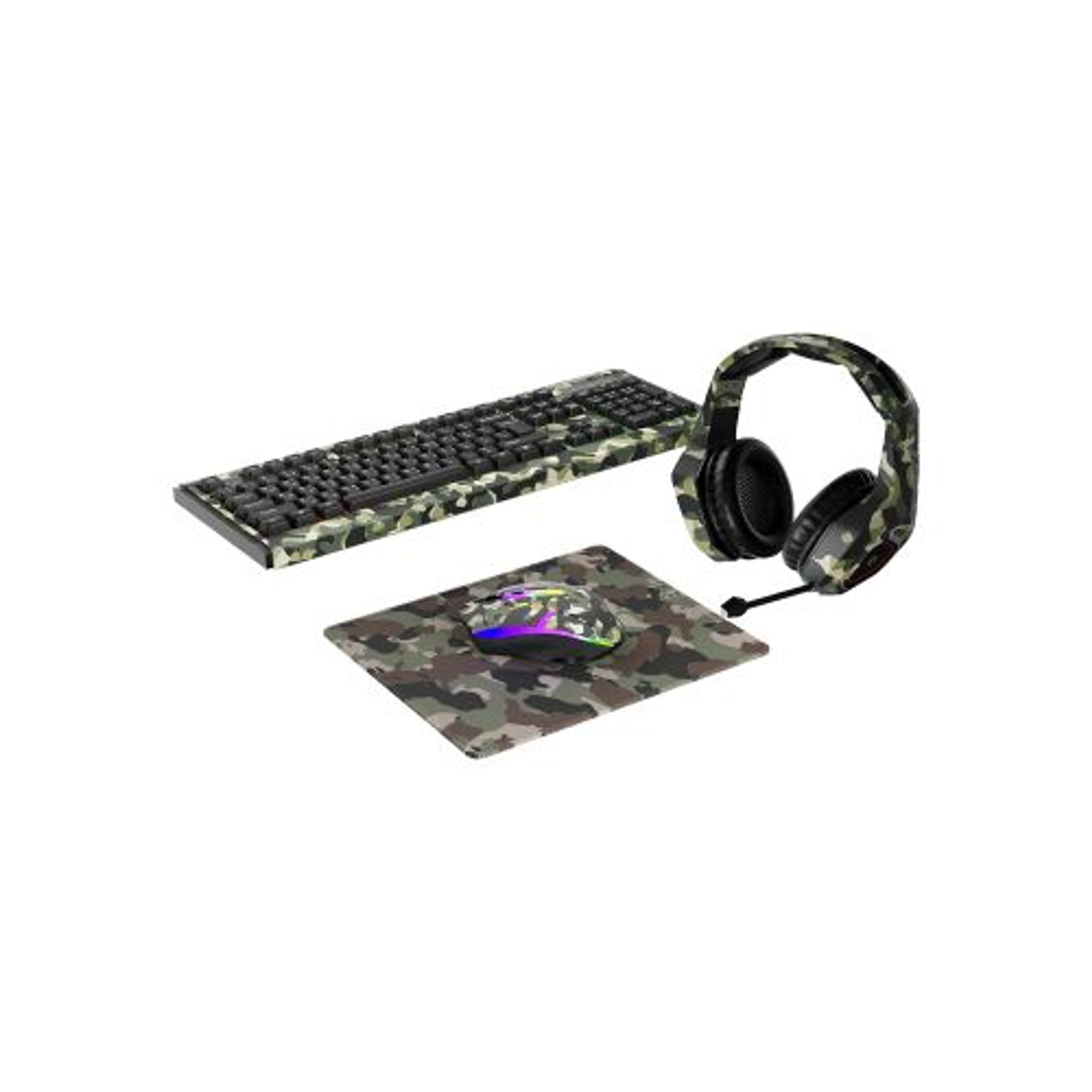 HEATZ ZK31 Ultimate Gaming Combo– 4-in-1 Set
