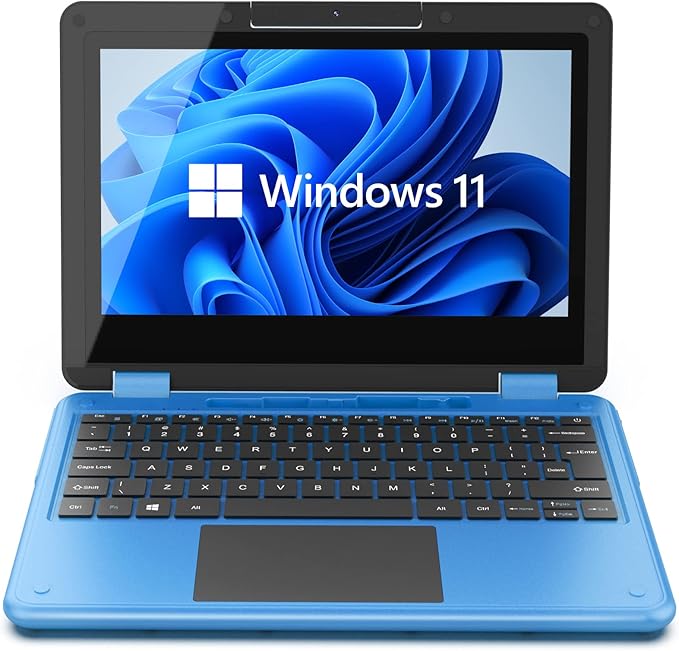 AWOW 2 IN 1 LAPTOP VT 11P INTEL CELERON N412 (Blue) | IPMC Kart