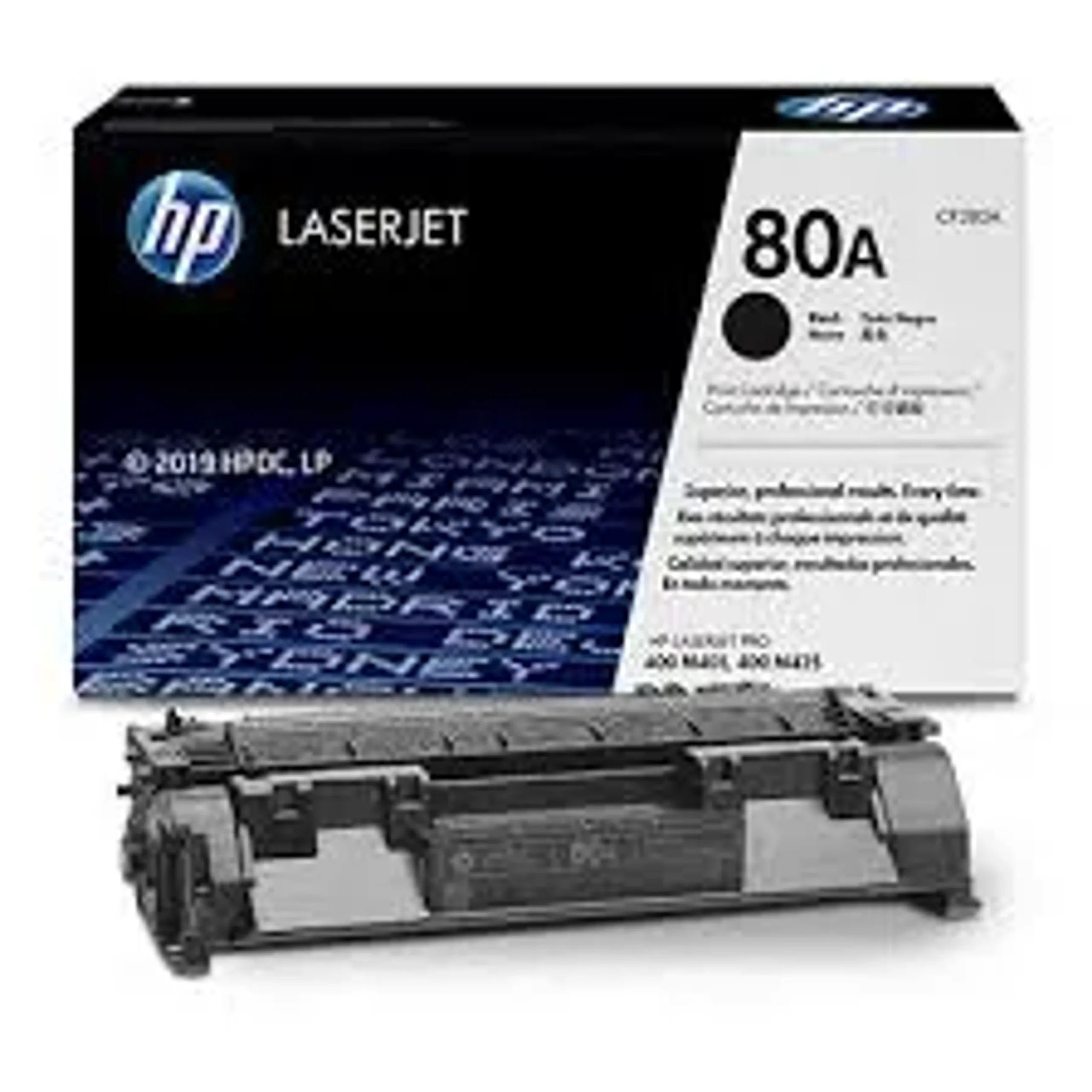 HP 80A BLACK TONER LASERJET