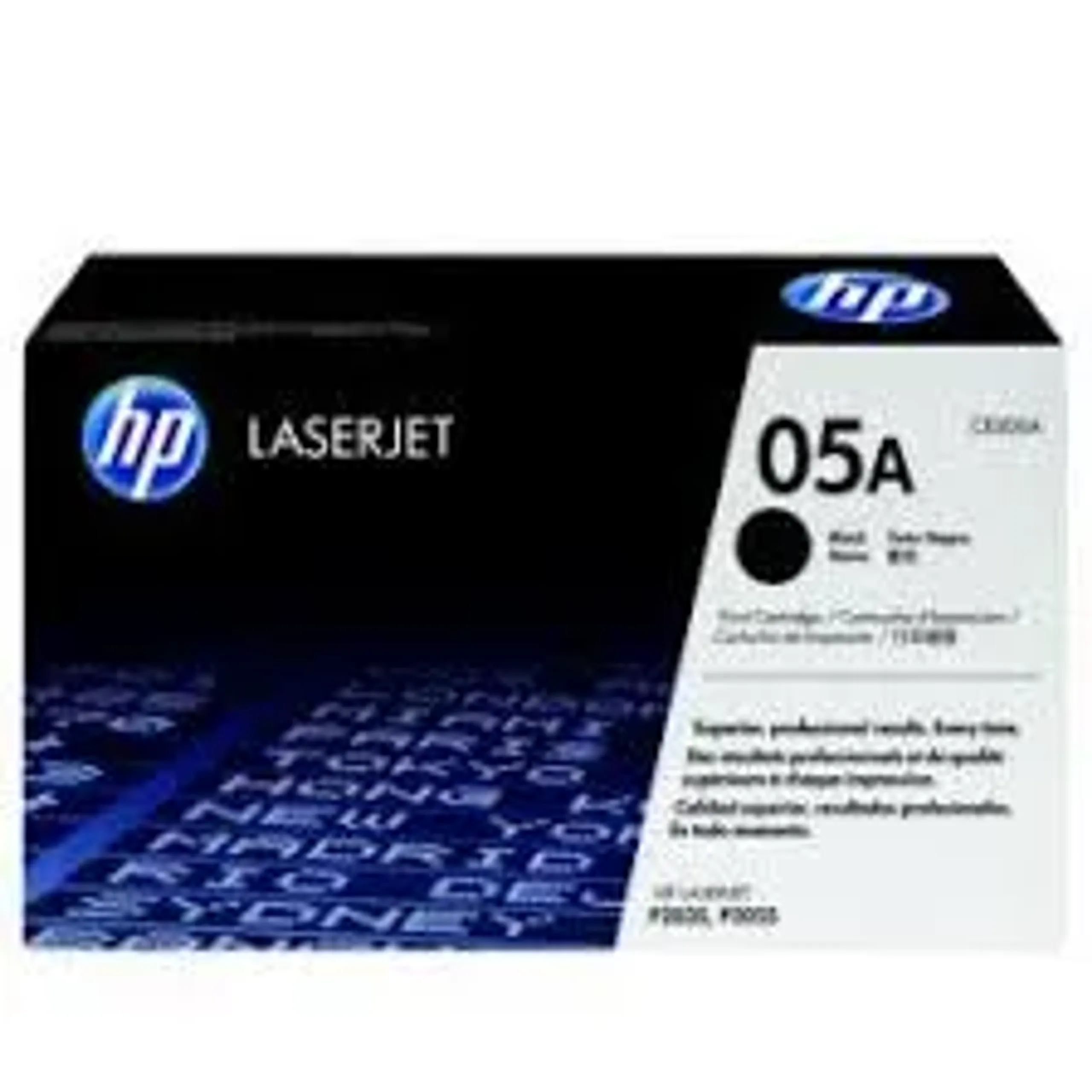 HP BLACK TONER CARTRIDGE 05A