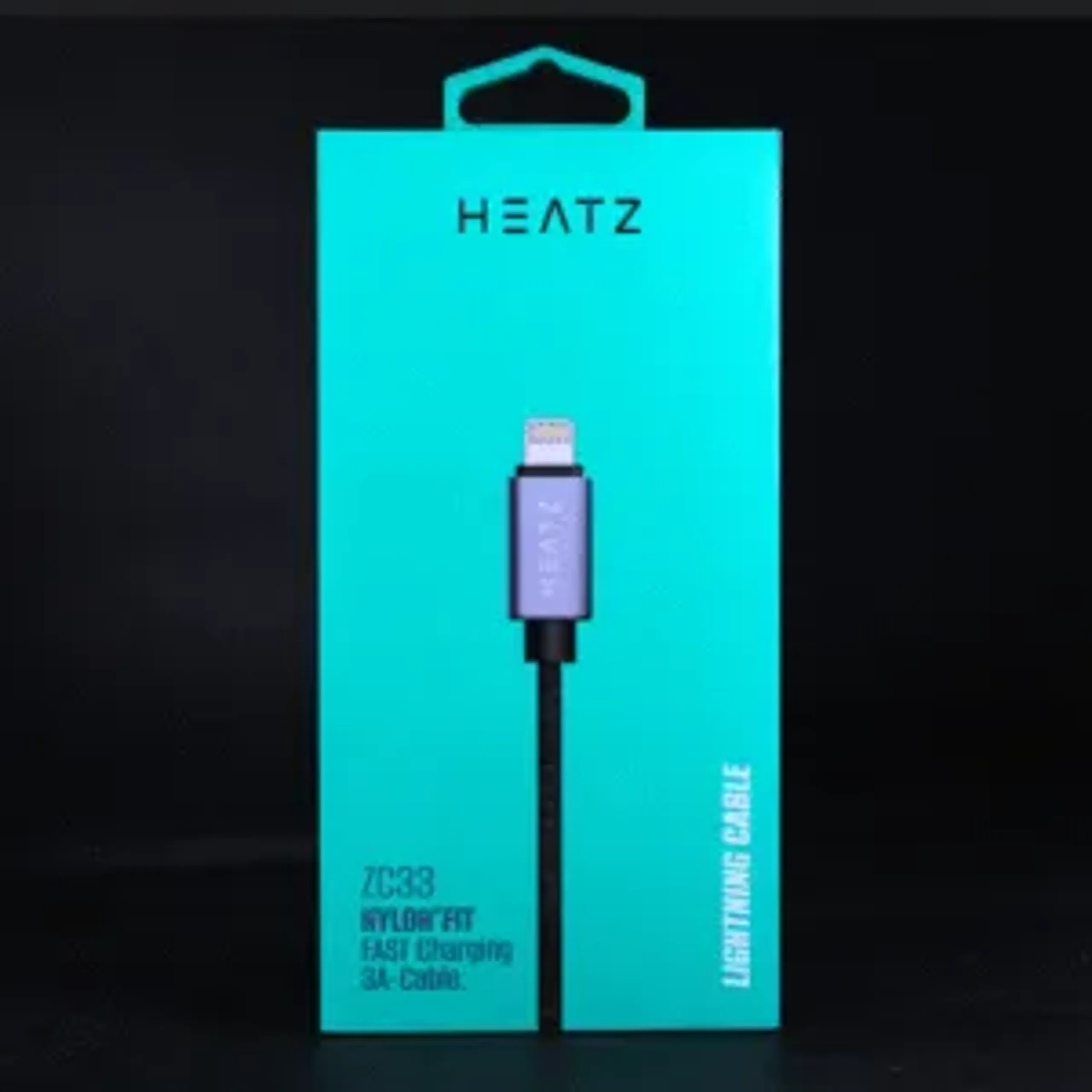 Heatz Nylon-Fit USB‑A to Lightning Cable Zc33
