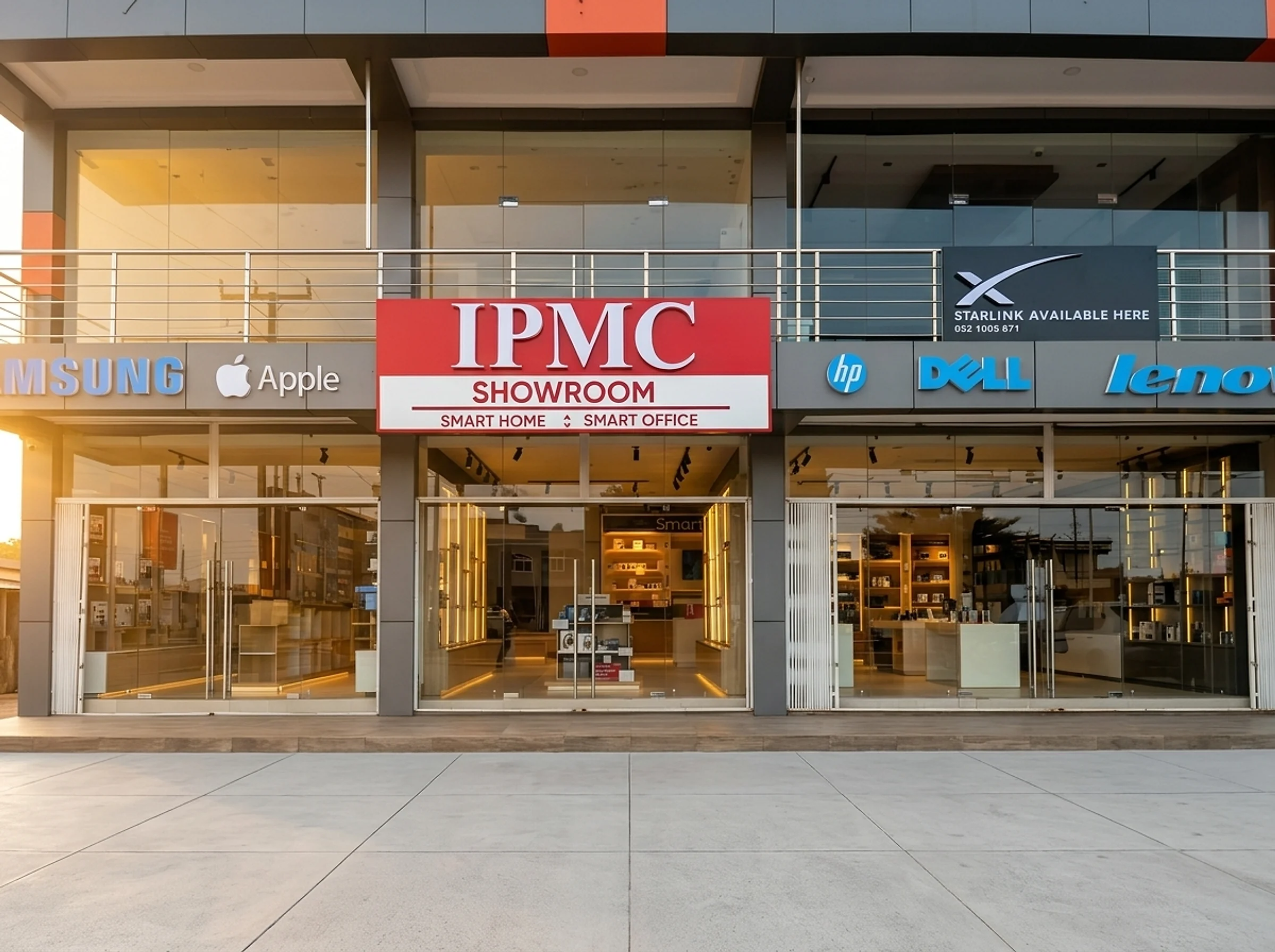 The IPMC showroom in East Legon, Accra