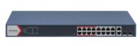 Hikvision DS-3E1318P-EI/M-16 Port 100M Smart Managed POE Switch