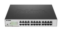 DGS-1100-24PV2 - D'Link 12-Ports 10/100/1000Mbps  PoE + 12-Ports 10/100/1000Mbps Smart Switch, 100W PoE Power budget (EU/UK Plug)