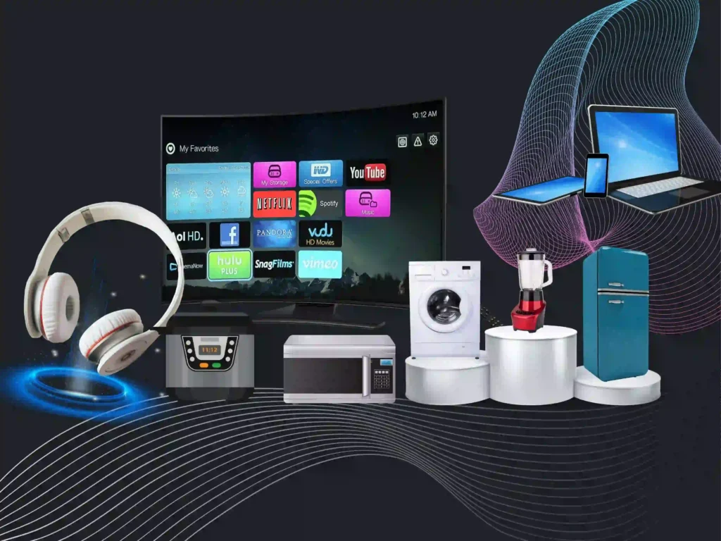 electronics shopping banner