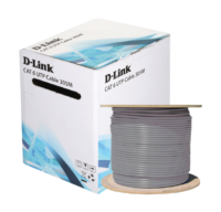 The D-Link CAT6 Ethernet Solid Cable UTP 24 AWG is a high-quality networking cable designed for reliable and efficient data transmission. Here are its key specifications: Type: Unshielded Twisted Pair (UTP). Conductor: 24 AWG solid bare copper. Compliance: Meets TIA/EIA-568.C.2 and ISO/IEC 11801 standards. Bandwidth: Supports up to 250 MHz. Data Rate: Suitable for Gigabit Ethernet (1000Base-T). Insulation: High-Density Polyethylene (HD-PE). Sheath Material: Flame Retardant PVC (FR-PVC). Cable Diameter: Approximately 5.6 ± 0.3 mm. Packaging: Typically available in 305-meter boxes.