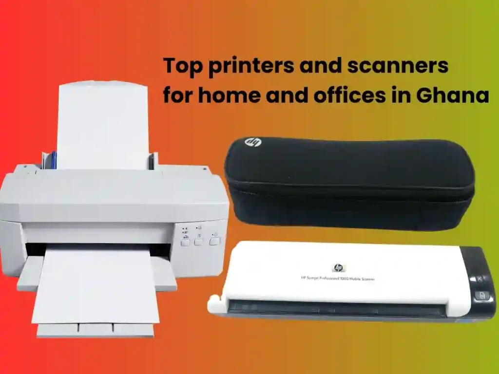 banner of printers and scanner