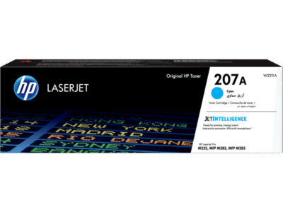 HP 207A Cyan Original LaserJet Toner Cartridge
